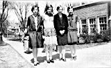 L-R: Josephine Blum, Rose Cotherman, Florence Loveland and Lillian Klassy.